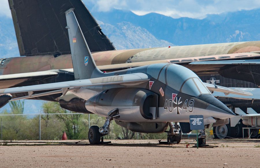 A picture of the Dassault-Brequet/Dornier Alpha Jet