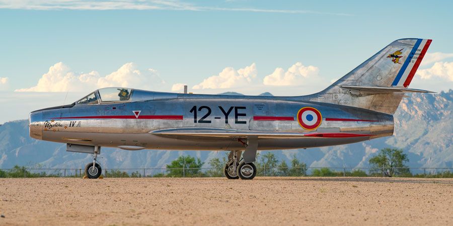 A picture of the Dassault Mystère IV-A