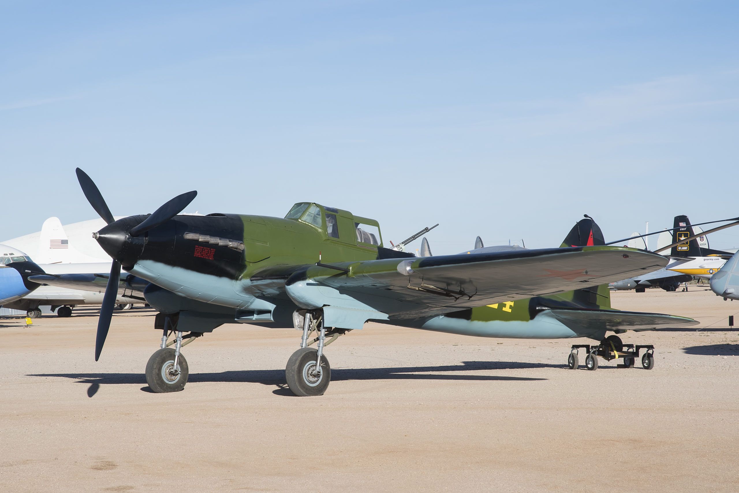 A picture of the Ilyushin IL-2M Shturmovik
