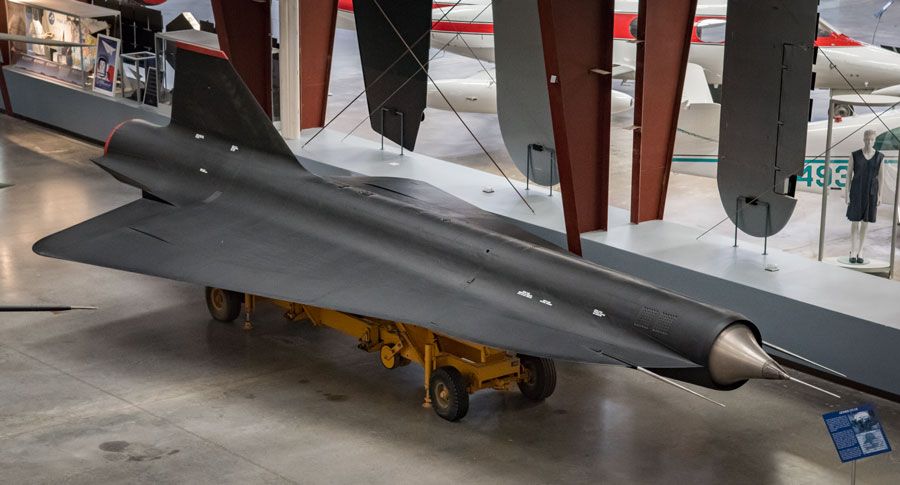 A picture of the Lockheed D-21B