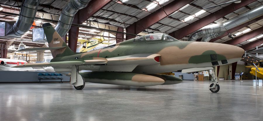 A picture of the Republic RF-84F Thunderflash