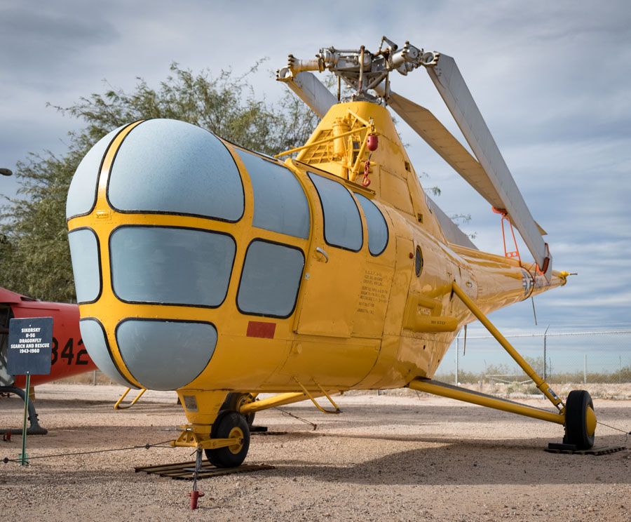 A picture of the Sikorsky H-5G Dragonfly